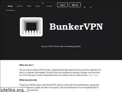 Sites similar to bunkervpn.com