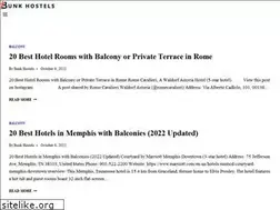 Sites similar to bunkhostels.com