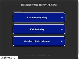 Sites similar to bunniesforbirthdays.com