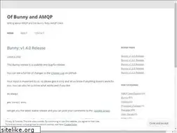 Sites similar to bunnyamqp.wordpress.com