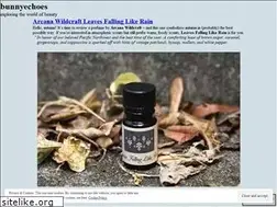 Sites similar to bunnyechoes.com