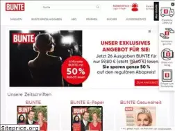 Sites similar to bunte-aboshop.de