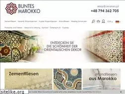Sites similar to buntesmarokko.de
