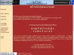Sites similar to buntetojog.uni.hu