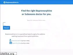 Sites similar to buprenorphine.io