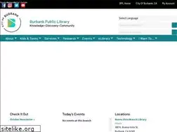 Sites similar to burbank.lib.ca.us