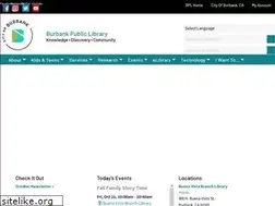 Sites similar to burbanklibrary.org