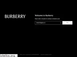 Sites similar to burberry.eu