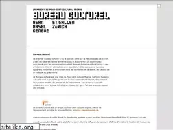 Sites similar to bureauculturel.ch