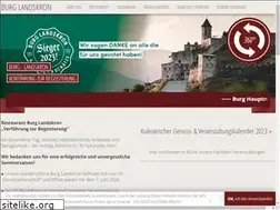 Sites similar to burg-landskron.at
