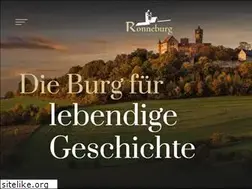 Sites similar to burg-ronneburg.de