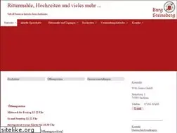 Sites similar to burg-steinsberg.de