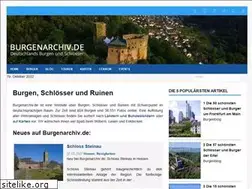 Sites similar to burgenarchiv.de