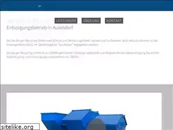 Sites similar to burger-recycling.de