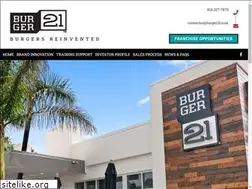 Sites similar to burger21franchise.com