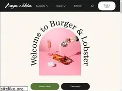 Sites similar to burgerandlobster.com