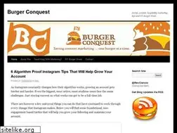 Sites similar to burgerconquest.com