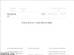 Sites similar to burgerit.com.au