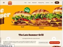 Sites similar to burgerking.be