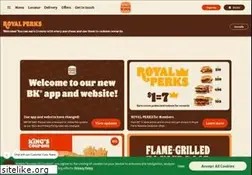 Sites similar to burgerking.co.nz