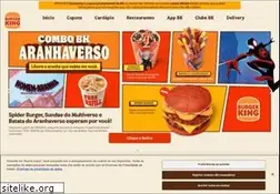 Sites similar to burgerking.com.br
