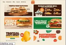 Sites similar to burgerking.com.sg