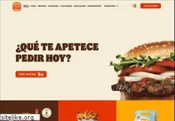 Sites similar to burgerking.es