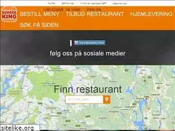 Sites similar to burgerking.no