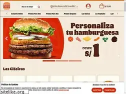 Sites similar to burgerking.pe
