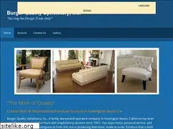 Sites similar to burgerupholstery.com