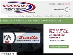 Sites similar to burgesons.com