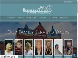 Sites similar to burgessandtedescofuneralhomes.com