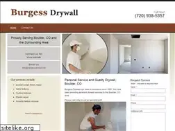 Sites similar to burgessdrywall.net