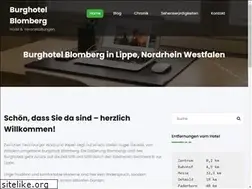 Sites similar to burghotel-blomberg.de