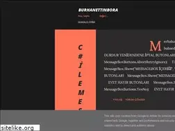 Sites similar to burhanettinbora.blogspot.com