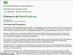 Sites similar to buriedtruth.com