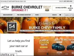 Sites similar to burkechevy.com