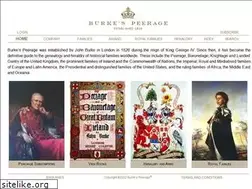 Sites similar to burkespeerage.com
