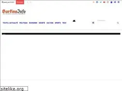 Sites similar to burkinainfo.com