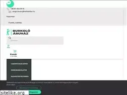 Sites similar to burkoloaruhaz.hu