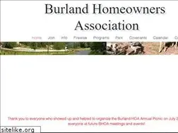 Sites similar to burlandhomeowners.org