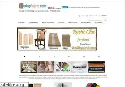 Sites similar to burlapfabric.com