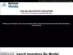 Sites similar to burlesonhonda.com