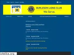 Sites similar to burlesonlions.org