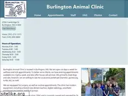 Sites similar to burlingtonanimalclinic.com