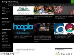 Sites similar to burlingtonlibrary.org