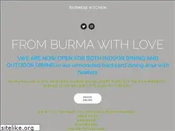Sites similar to burmesekitchen.com