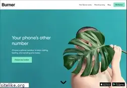 Sites similar to burnerapp.com