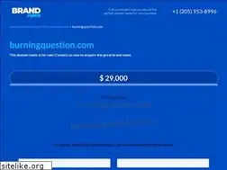Sites similar to burningquestion.com