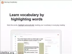 Sites similar to burningvocabulary.com